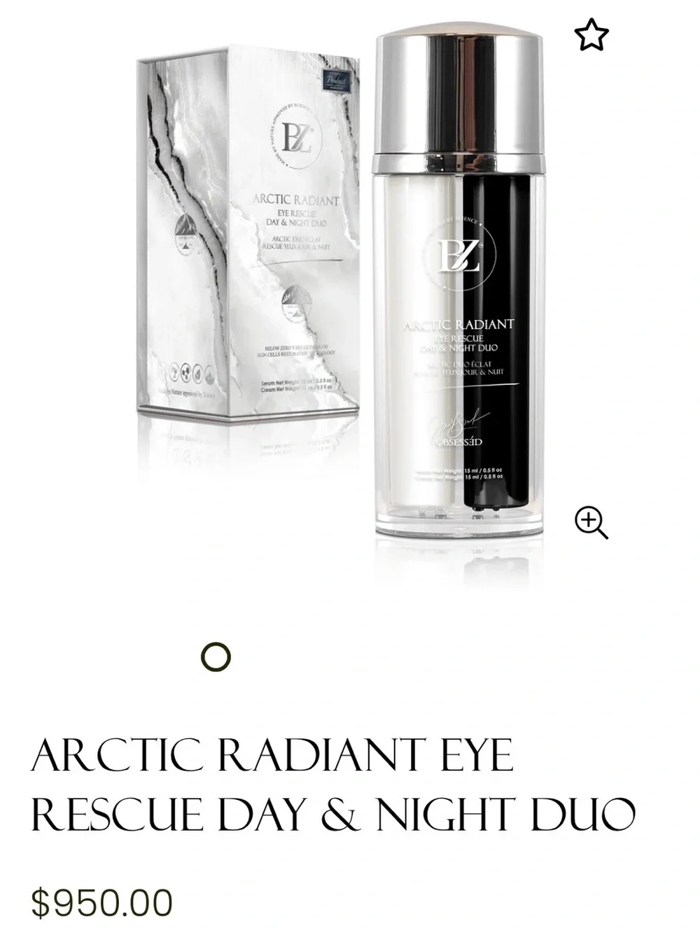 Eye Rescue Day & Night Duo — Black & White